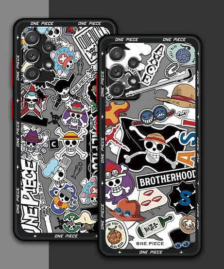 O-neS P-ieceS ZoroS Logo Case for Samsung Galaxy A34 A36 A14 A23 A53 A52S A54 A73 A33 A35 A72 A16 A15 A56 A55 A17 A52 Phone