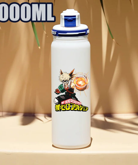 My Hero Academia Bakugo 1000ML Frosted Plastic Cup – Anime Drinkware
