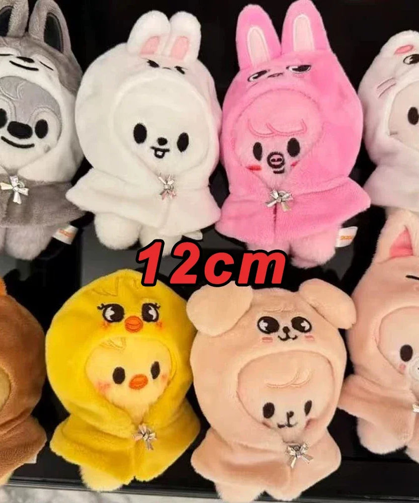 300style 10/22cm Skzoo Plush Bag Toy Kawaii Stray Wolf Plush Cartoon Stuffed Animal Doll Kawaii Toy Room Decor Children Gift