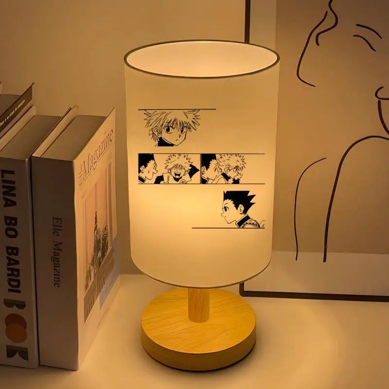 HUNTER Decorative Night Light Jessie Sot Anime Student Bedroom Soft Light Eye Protection Reading Light holiday gift