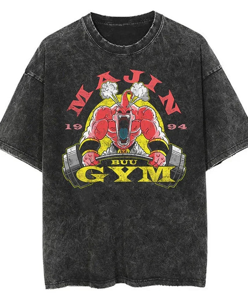 Dragon Ball Oversized Vintage T-Shirt – Streetwear Cotton Tee