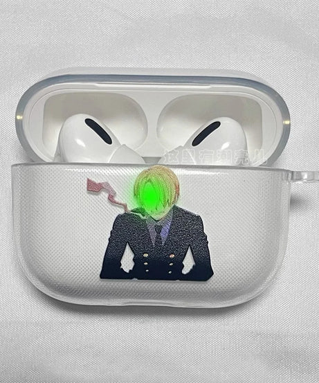 Anime Transparent TPU Case for Airpods  Pro 2 1 3 Soft Silicone Cover Air Pods4 1/2/3Earphone Cover