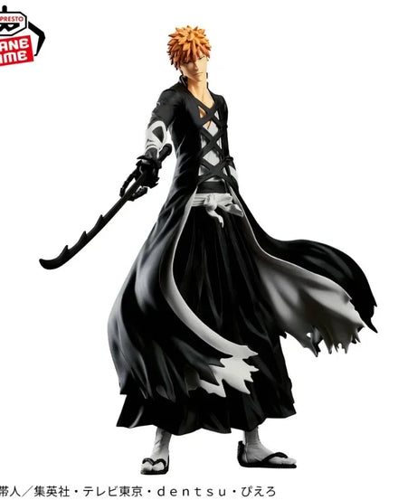 Banpresto Bleach Maximatic Ichigo Kurosaki 25cm PVC Figure – Original BANDAI Collectible