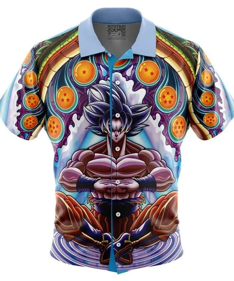 One Piece Luffy Anime Button Up Hawaiian Shirt Fashion Trend Breathable Loose Versatile Casual Sports Summer Men Cosplay Clothes