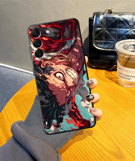 Luffy Ones Pieces Case for Samsung Galaxy A10 A20 A30 A40 A05 A04 A50 A70 A01 A02 A03 A06 Note 20 Ultra 9 10 A07 Phone Cover