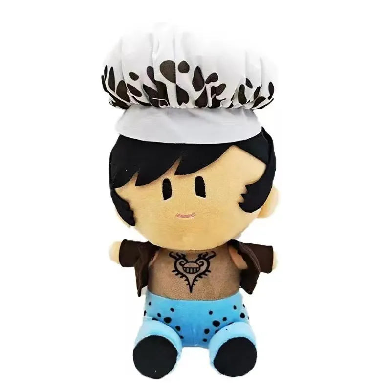 25Cm Anime One Piece Monkey D. Luffy Roronoa Zoro Sanji Plush Doll Pillow Ornament Children's