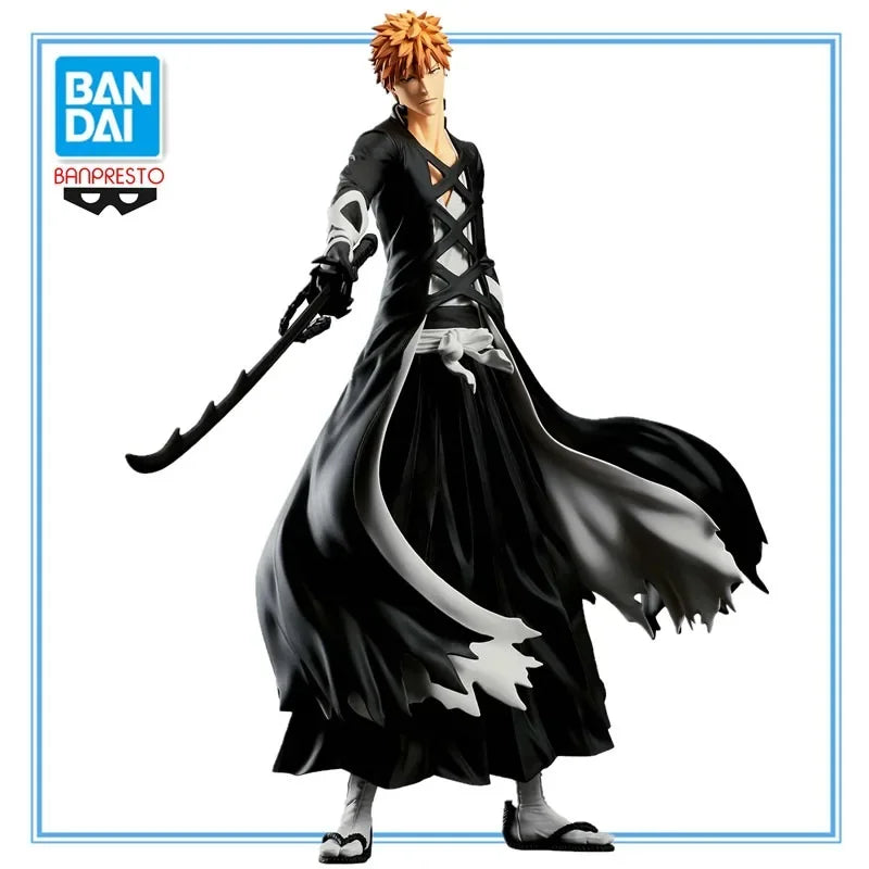 Banpresto Bleach Maximatic Ichigo Kurosaki 25cm PVC Figure – Original BANDAI Collectible
