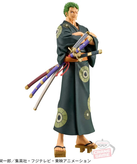 DXF THE GRANDLINE SERIES One Piece Wano Country Monkey D. Luffy Roronoa Zoro Sanji Bathrobe Ver. Anime Action Figures