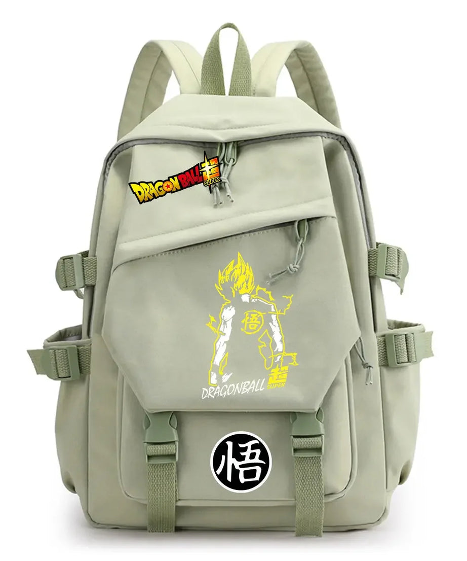 Goku Dragon Ball Backpack – Anime Canvas Bag for School & Travel