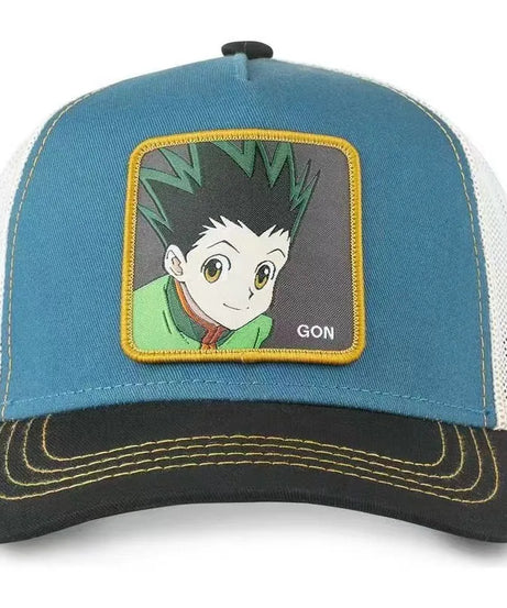 Hunter x Hunter Trucker Hat – Killua, Gon & Hisoka Anime Cap