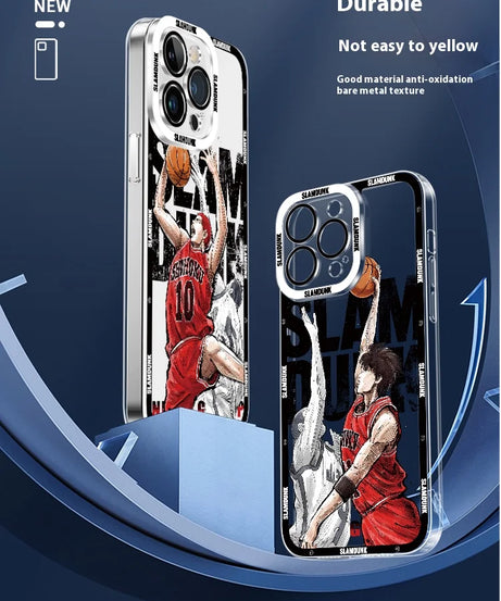 Anime Cool Slam Dunk Case For Samsung Galaxy A54 A34 A24 A14 A13 A53 A33 A73 A23 A05 A05S A72 A52 A52S A32 A22 A12 A51 A71 Etui