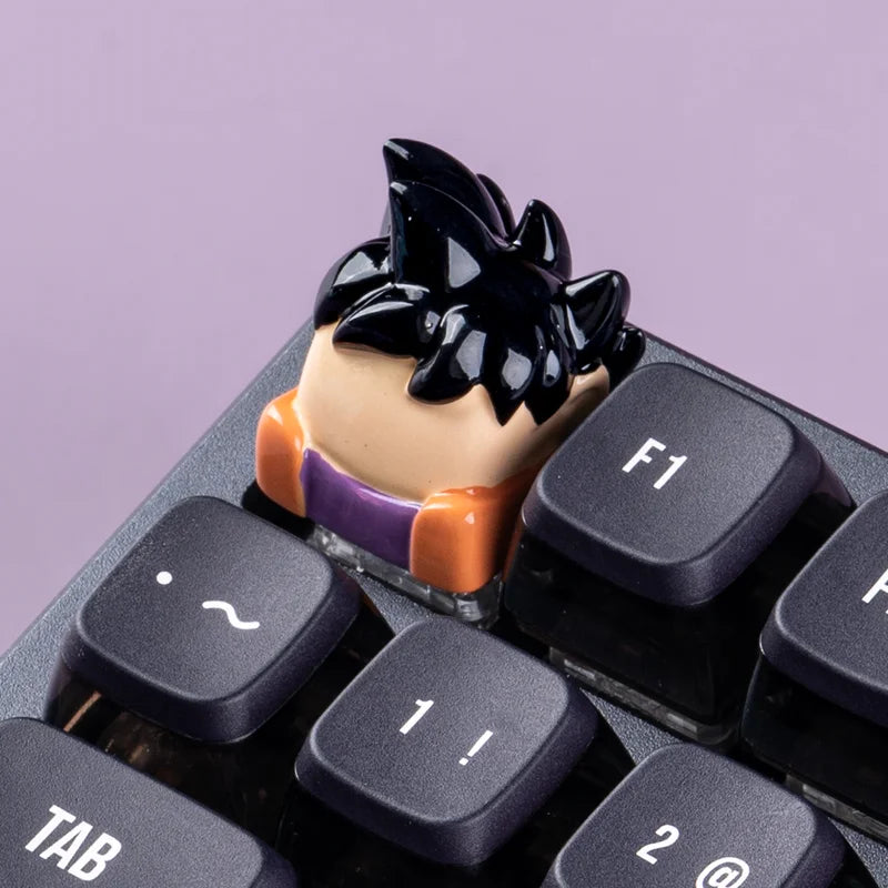Dragon Ball Son Goku Son Gohan Trunks Master Roshi Character Keycap Creative Single Keycap Mechanical Keyboard Woting Keycaps