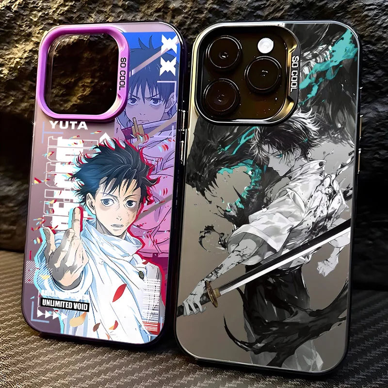 Anime Okkotsu Yuta Case for Samsung A73 A72 A55 A54 A53 A35 A34 A33 A32 A30 A24 A23 A22 A14 A05 4G 5G Matte Shockproof Cover