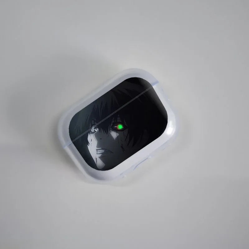 Tokyo Ghoul Anime Kaneki Ken Soft silicone TPU Case For AirPods Pro 2 1 2 3 Silicone Wireless Bluetooth Earphone Box Cover