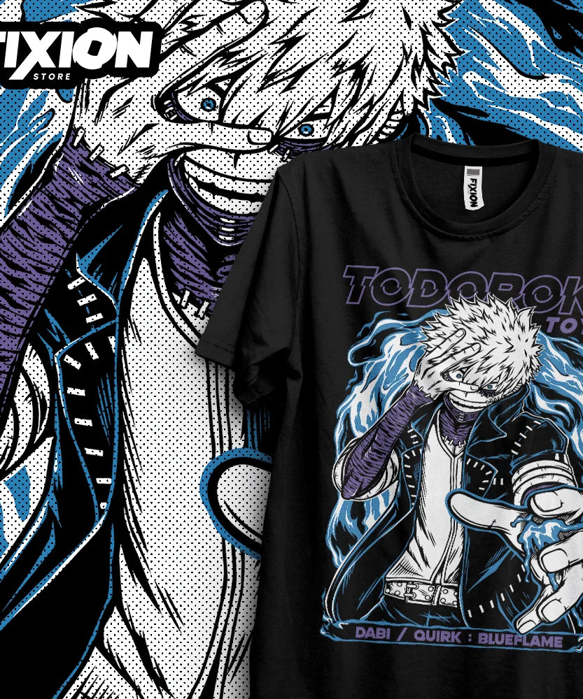 Boku no Hero DABI  – Nuevos Enero Anime T Shirt Manga Gift For Anime Lover All Size Cotton
