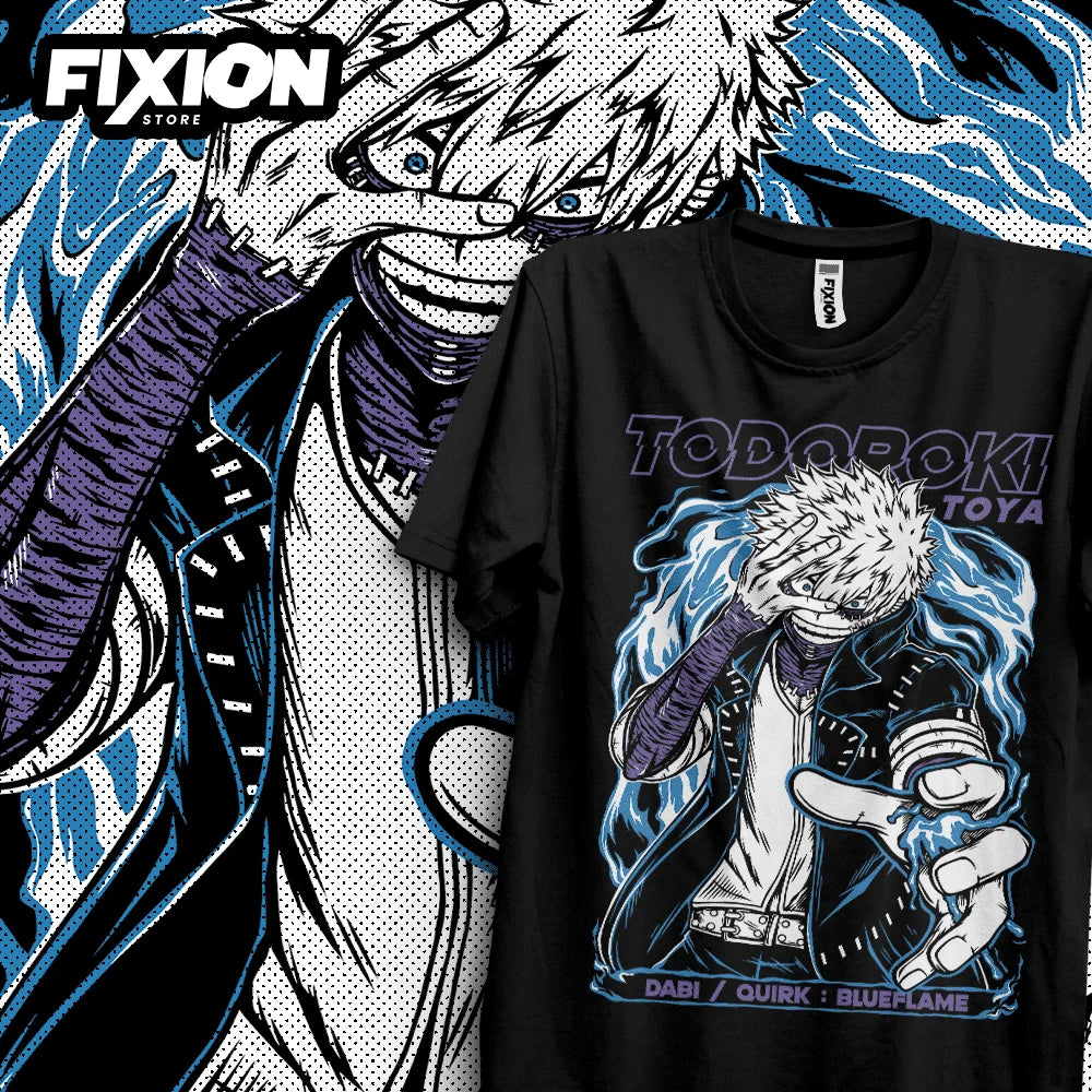 Boku no Hero DABI  – Nuevos Enero Anime T Shirt Manga Gift For Anime Lover All Size Cotton