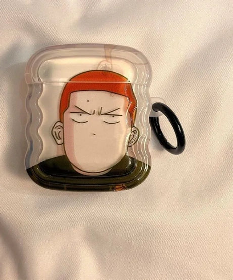 Slam Dunk AirPods Pro Case – Sakuragi & Rukawa Anime Protective Cover