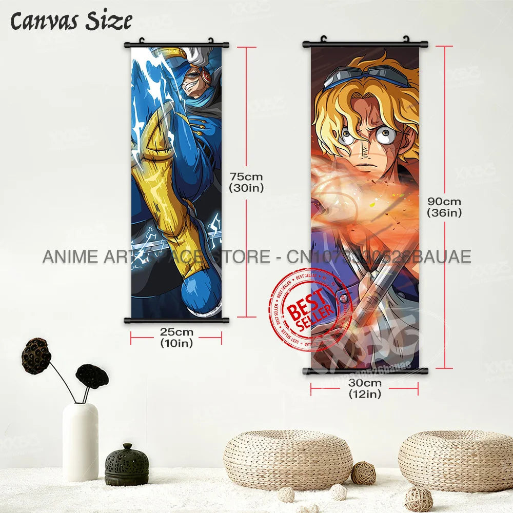 One Piece Anime Wall Scroll