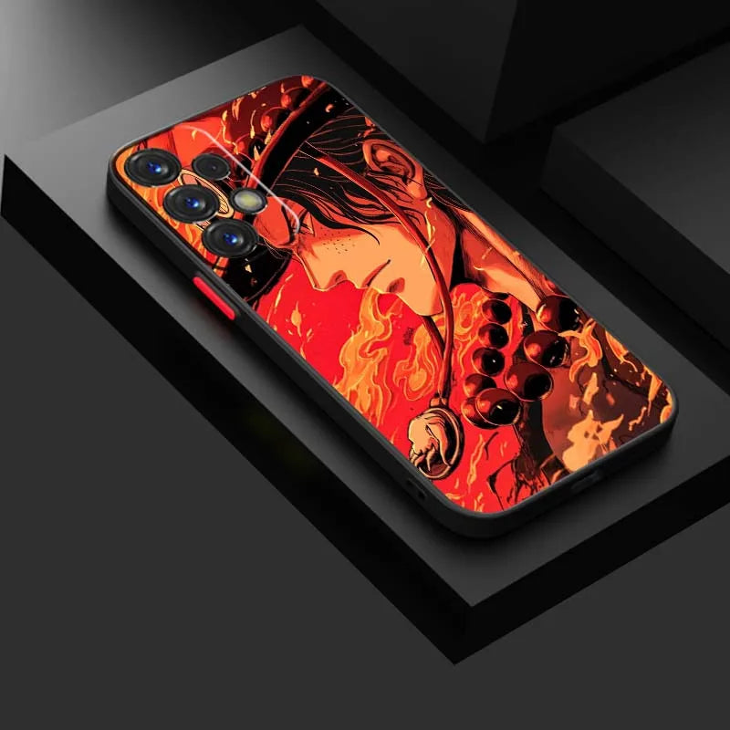 One Piece Frosted Translucent Case – Samsung A Series (A14–A73)