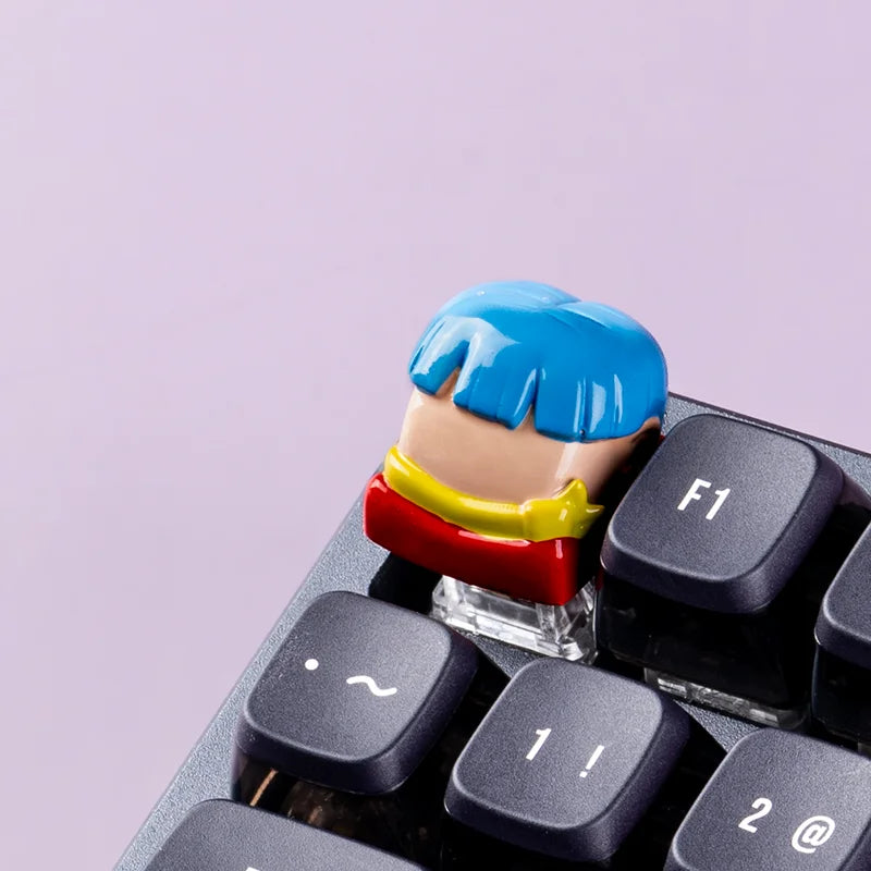 Dragon Ball Son Goku Son Gohan Trunks Master Roshi Character Keycap Creative Single Keycap Mechanical Keyboard Woting Keycaps