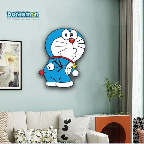 Doraemon anime peripheral wall clock