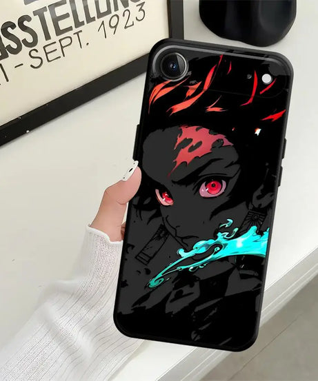 Hot Demonss Anime Slayers Soft Back Phone Cover Case for iPhone 15 Plus X XS XR 7 8 13 Mini 11 17Air 17 16 Pro Max 12 SE 14