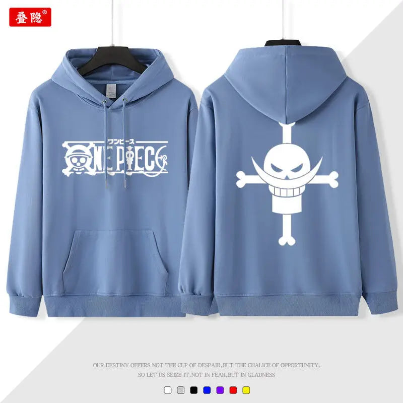 One Piece  Anime Women Up Hoodie Jacket Spring Autumn New Fashion Mens Sweatshirt Couple Promozed Clothes Coats Gift