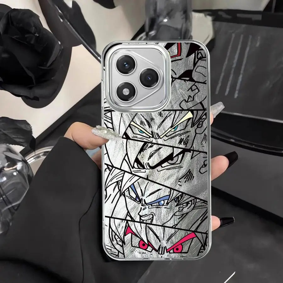 Phone Case for Honor 200 400 Lite X9b X8c X9a X7b 200 Pro X8b X9c X8a Soft Shell Goku Dragon Ball