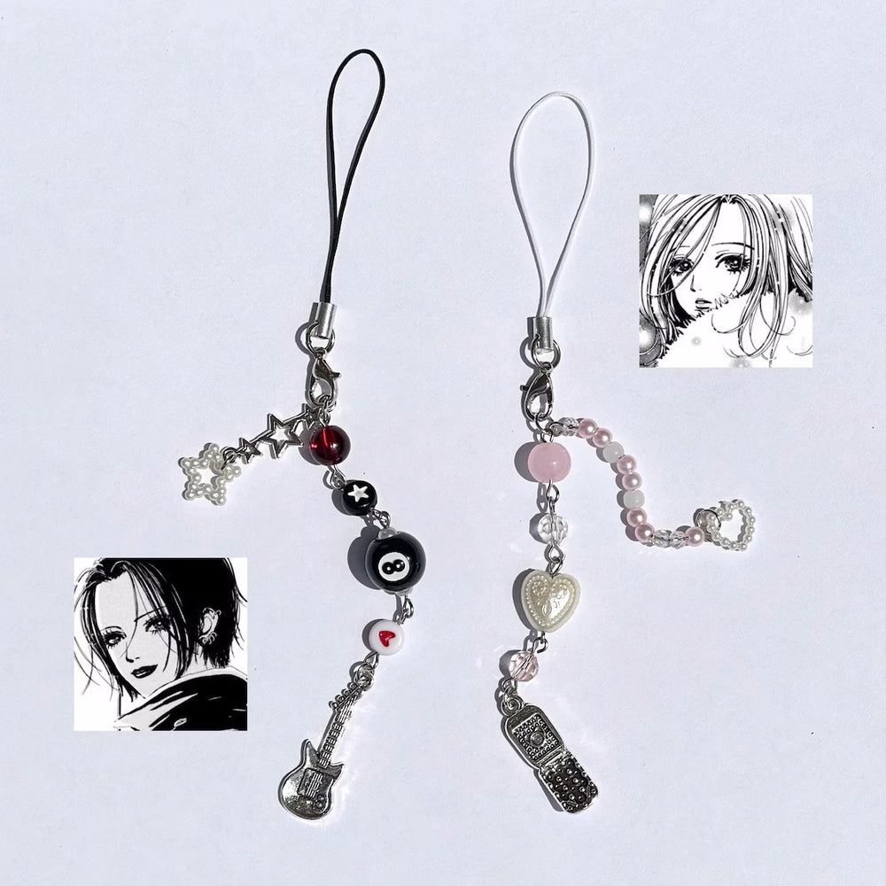 Nana Anime Keychain & Bag Charm – Matching Phone Charm