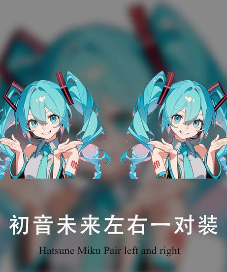 Hatsune Miku MIKU anime Animation Waterproof Car Sticker Personalized Decoration Electric Vehicle iPad Sticker