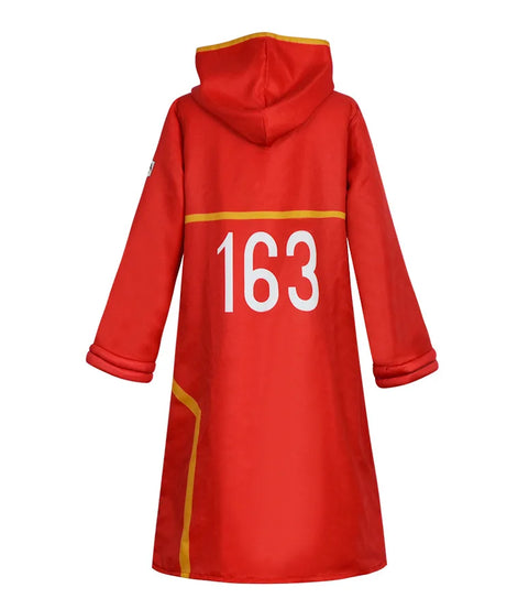 Egghead Island Costume Monkey D Luffy Robe Cosplay Costume 163 Luffy Jacket Coat Hat Outfit Halloween Suit
