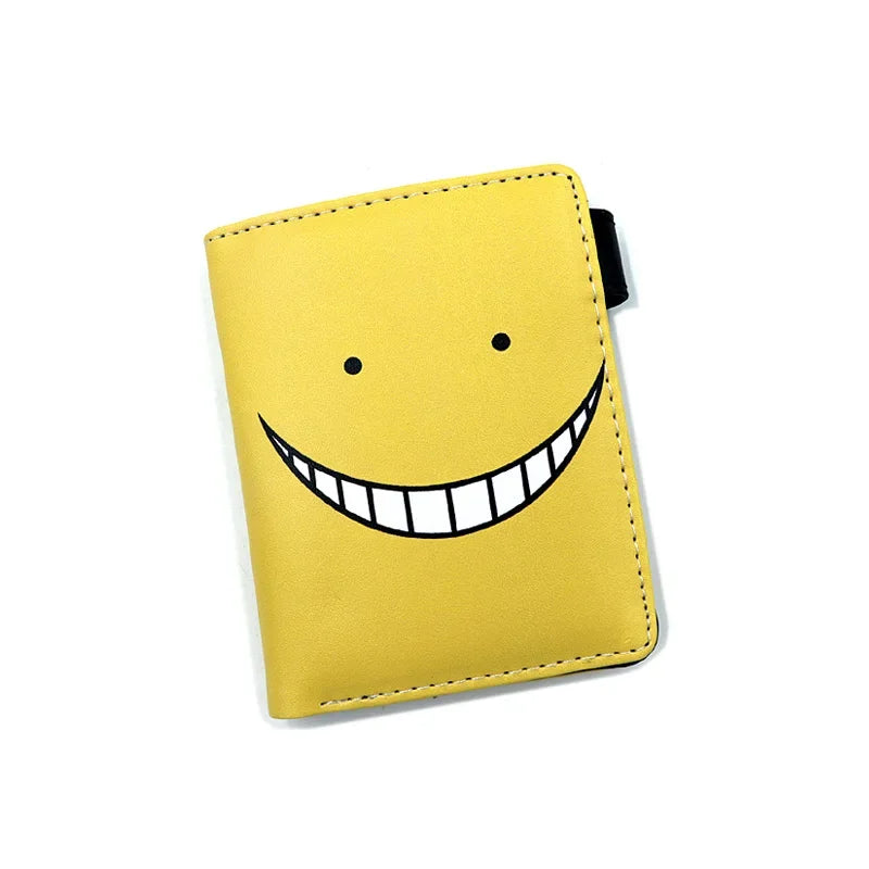 Assassination Classroom Korosensei Wallet - Men's Short Style with Coin Bag