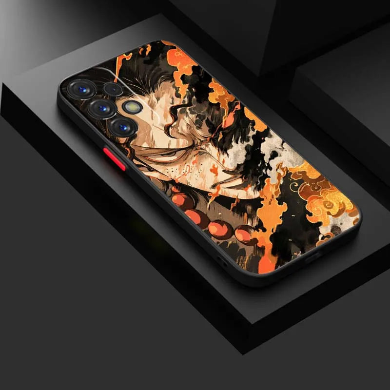One Piece Frosted Translucent Case – Samsung A Series (A14–A73)
