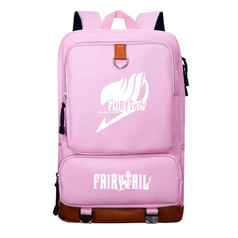 Fairy Tail Anime Backpack – Large Laptop & Travel Bag for Students