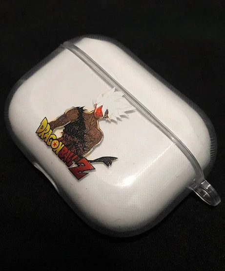Dragon Ball Son Goku Earphone Case for Airpods Pro Pro2 3 Anime Transparent Wireless Earphone Protective Cover Shockproof Shell