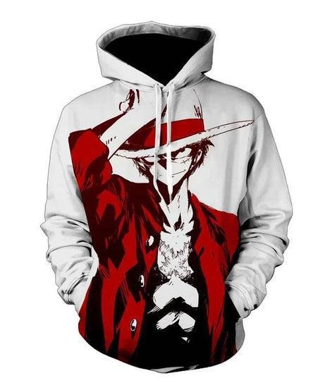 Anime One Piece Luffy Trafalgar D. Water Law Hoodie Cosplay Costume Long Sleeve Sweatshirt Sweater Zip Up Coat Jackets