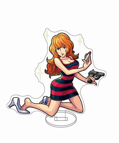 Lupin III Rupan Sansei Acrylic Stand Model Plate Decoration Originality Desk Figure Display Fan Gift Prime New Products Classic