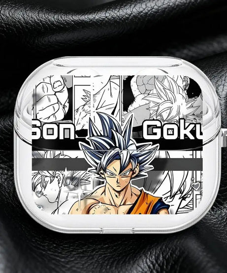 Case For Samsung Galaxy Buds 4 Pro 2 2Pro 4Pro Live 3 FE 3Pro Clear Earphone Cases Cover With Hook Son Gokus And Frieza