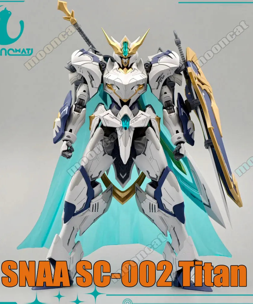 HG 1/144 SNAA SC-002 Titan Greatsword Tristan Assembly Model Kit The Round Table Knights Action Figure Model Toys