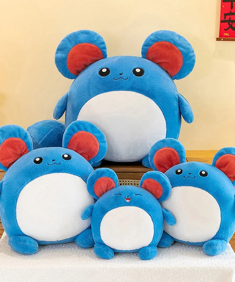 35/55/75cm Azumarill Pokemon Large Plush Toy Anime Doll Cute Giant Pokémon Cute Stuffed Plushie Pillow Gift for Children