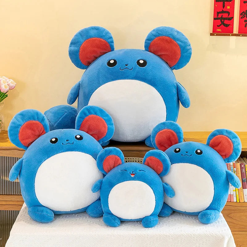 35/55/75cm Azumarill Pokemon Large Plush Toy Anime Doll Cute Giant Pokémon Cute Stuffed Plushie Pillow Gift for Children