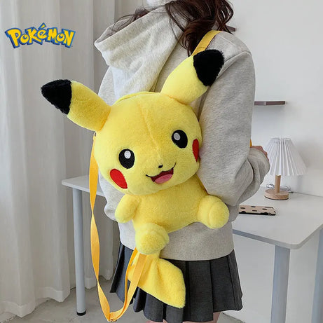 Pokemon Pikachu Anime Plush Backpack