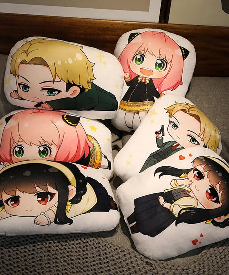 Hot Sales SPY×FAMILY  Anime Pillow Doll Kawaii Anya Yor Loid 30cm Toy Children Pillow Backpack Pendant Accessories