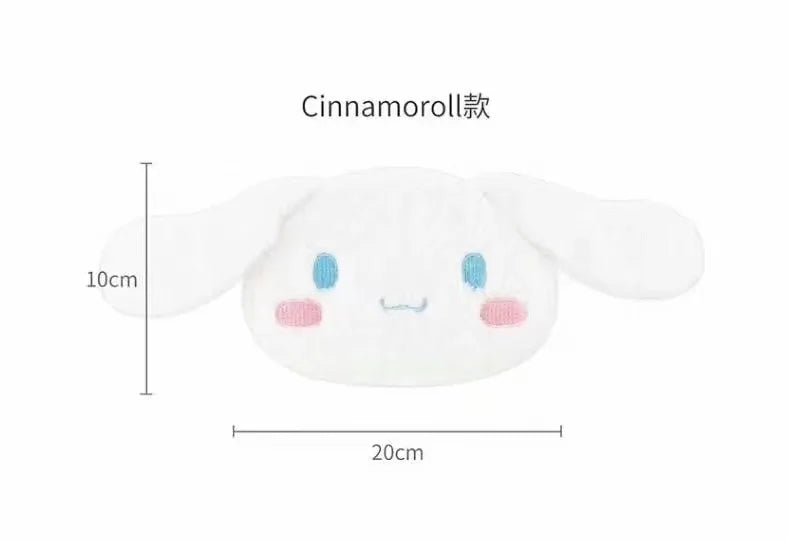 Sanrio Hello Kitty Plush Coin Purse Coin Purse Zipper Coin Purse USB Wired Headset Mini Bag Key Bag Children's Birthday