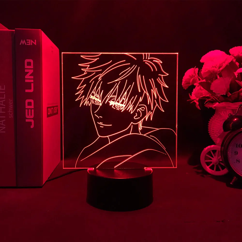 Anime Lamp Satoru Gojo Jujutsu Kaisen Led Night Light for Birthday Gift Jujutsu Kaisen Nightlight Satoru Gojo Lamp Drop Shipping