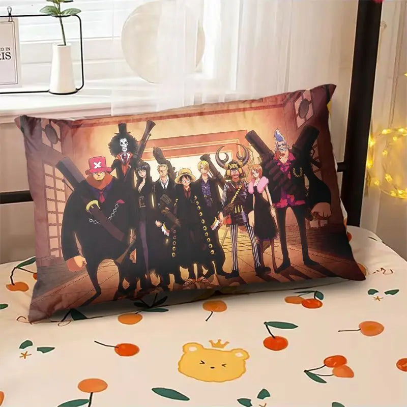 New One Piece Luffy Nami Zoro Chopper anime cushion pillow set pillow student nap pillow creative bedding holiday gift