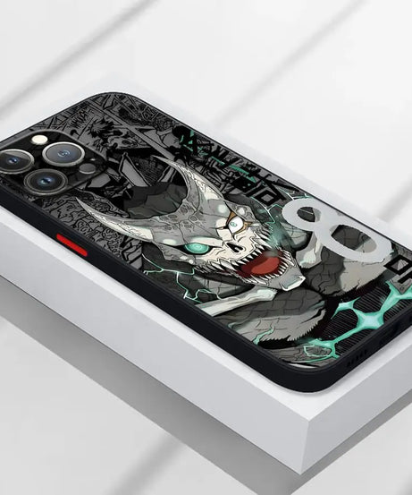 Cool Kaiju No.8 Monster Form Phone Case for iPhone 16 14Pro XR 16e 15 13 Mini SE 7 8 Plus 12 11 Pro XS Max 14 Soft Cover