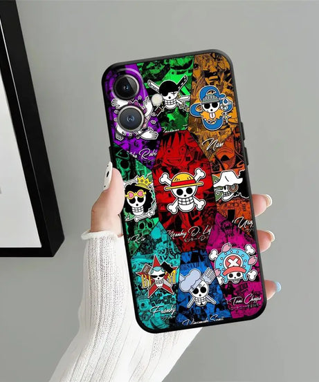 Soft Back Phone Cover Case for iPhone 14 17Air 17 16 Pro Max 15 Plus X XS XR 7 8 13 Mini 11 12 SE Anime Character Cool