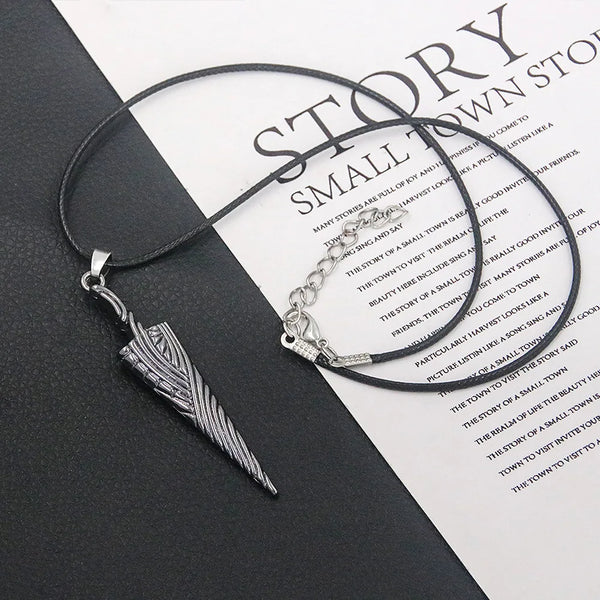 Hollow Knight Nail Pendant Necklace — Alloy Game Jewelry