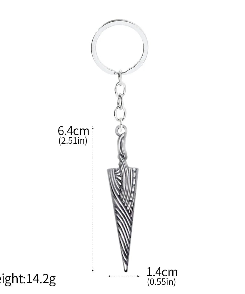Game Hollow Knight Bone Nail Logo Necklace Jewelry Gift For Women Men Game Fans Alloy Metal Trinket Wholesale